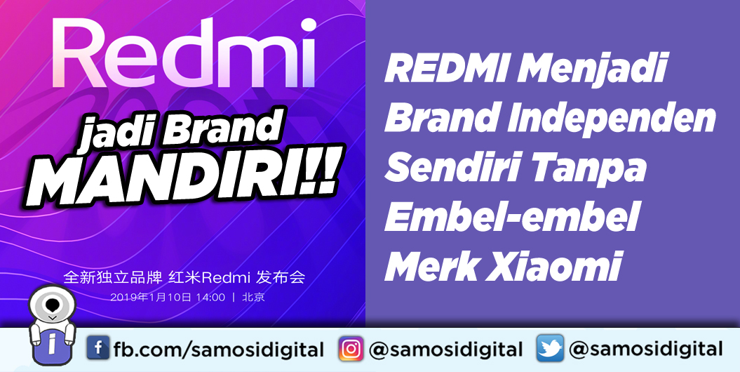 Redmi Menjadi Brand Independen Sendiri Tanpa Embel-embel Merk Xiaomi, Luncurkan Smartphone Kamera 48MP